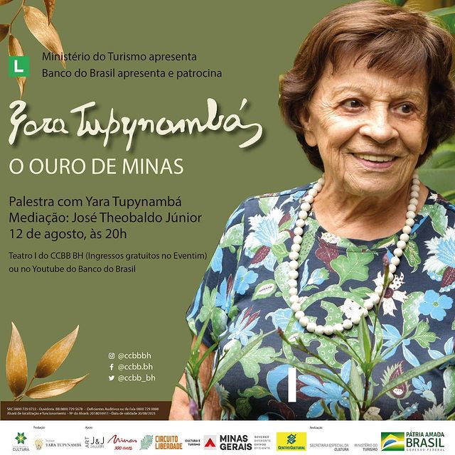 Palestra: YARA TUPYNAMBÁ - CCBB BH