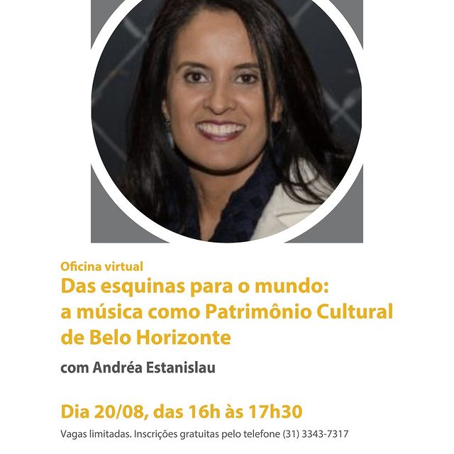 Oficina | Das esquinas para o mundo: a música como patrimônio cultural de BH - Memorial Vale