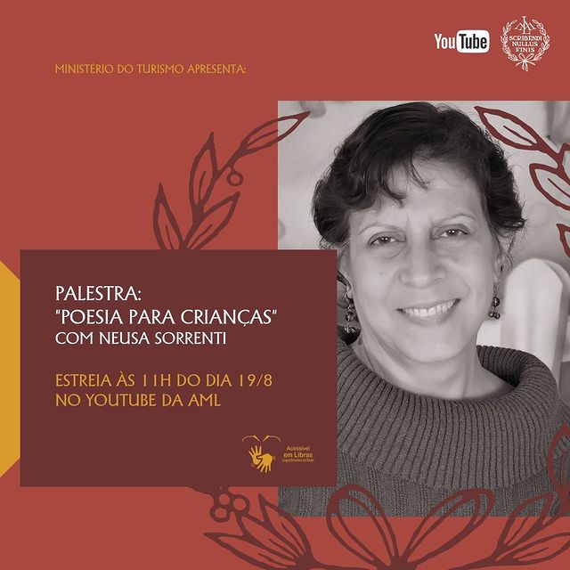 Palestra: “Poesia Para Crianças” com Neusa Sorrenti - AML