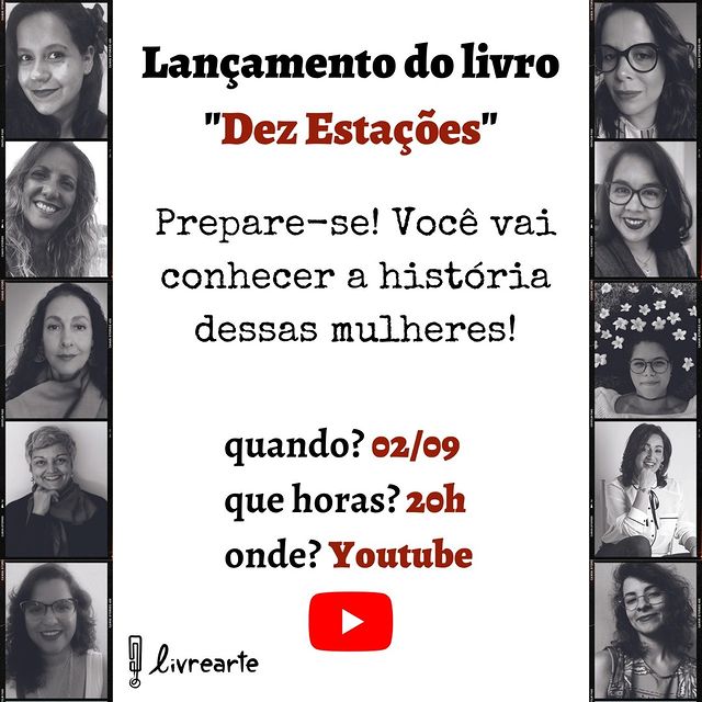 Lançamento on-line livro: Dez Estações