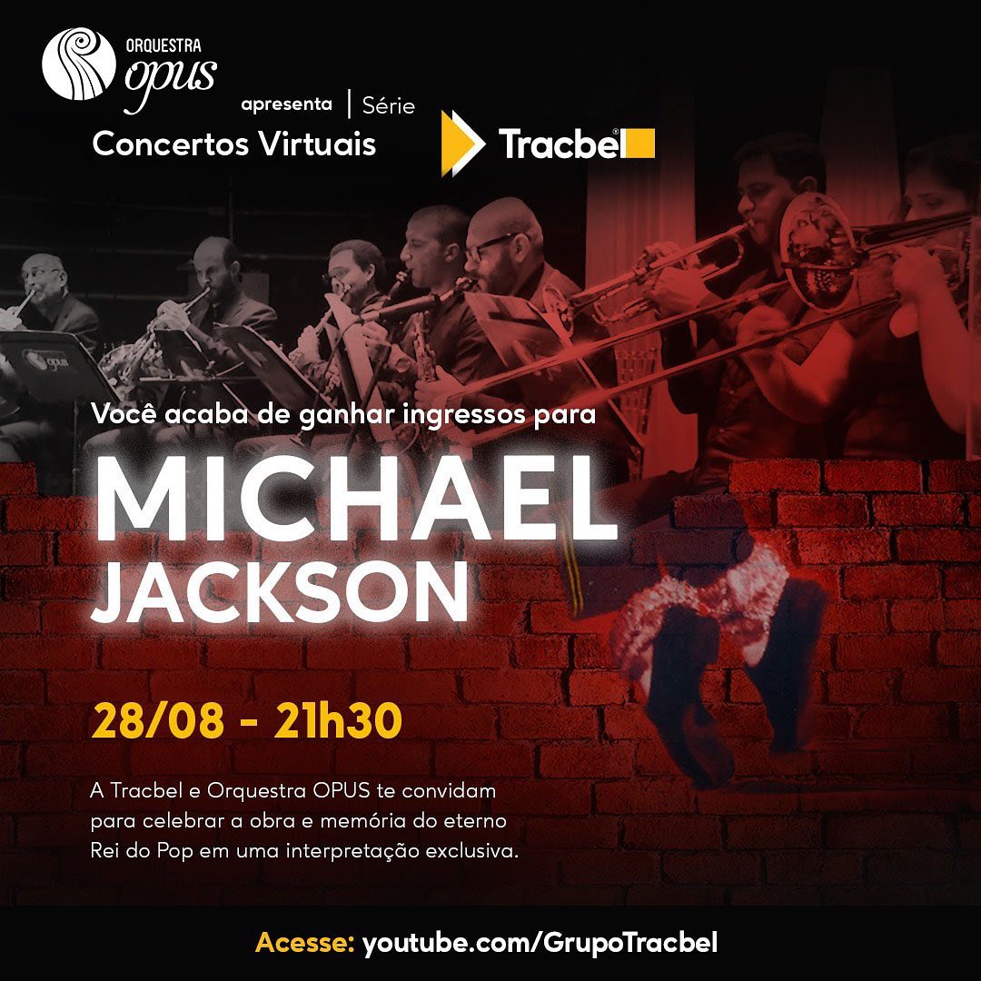 Concertos Virtuais Tracbel - "Michael Jackson"