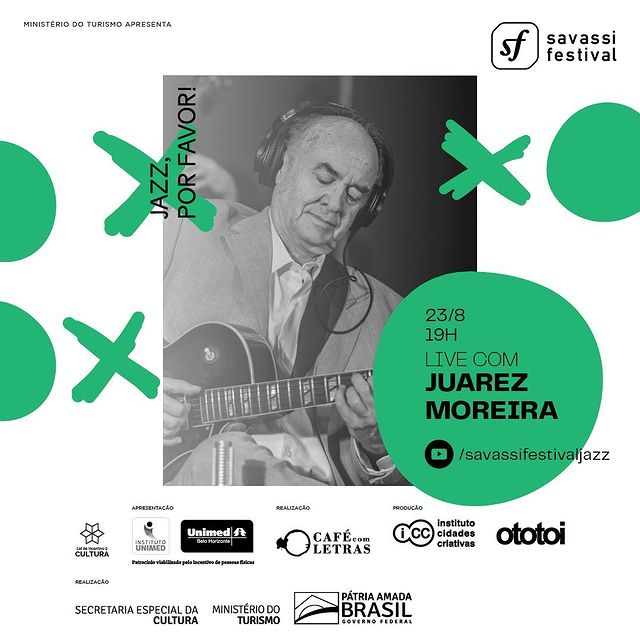 "Jazz, por favor!" live com Juarez Moreira - Savassi Festival