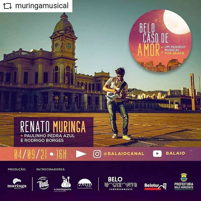 Show on-line: “Belo Caso de Amor: um passeio musical por Beagá”