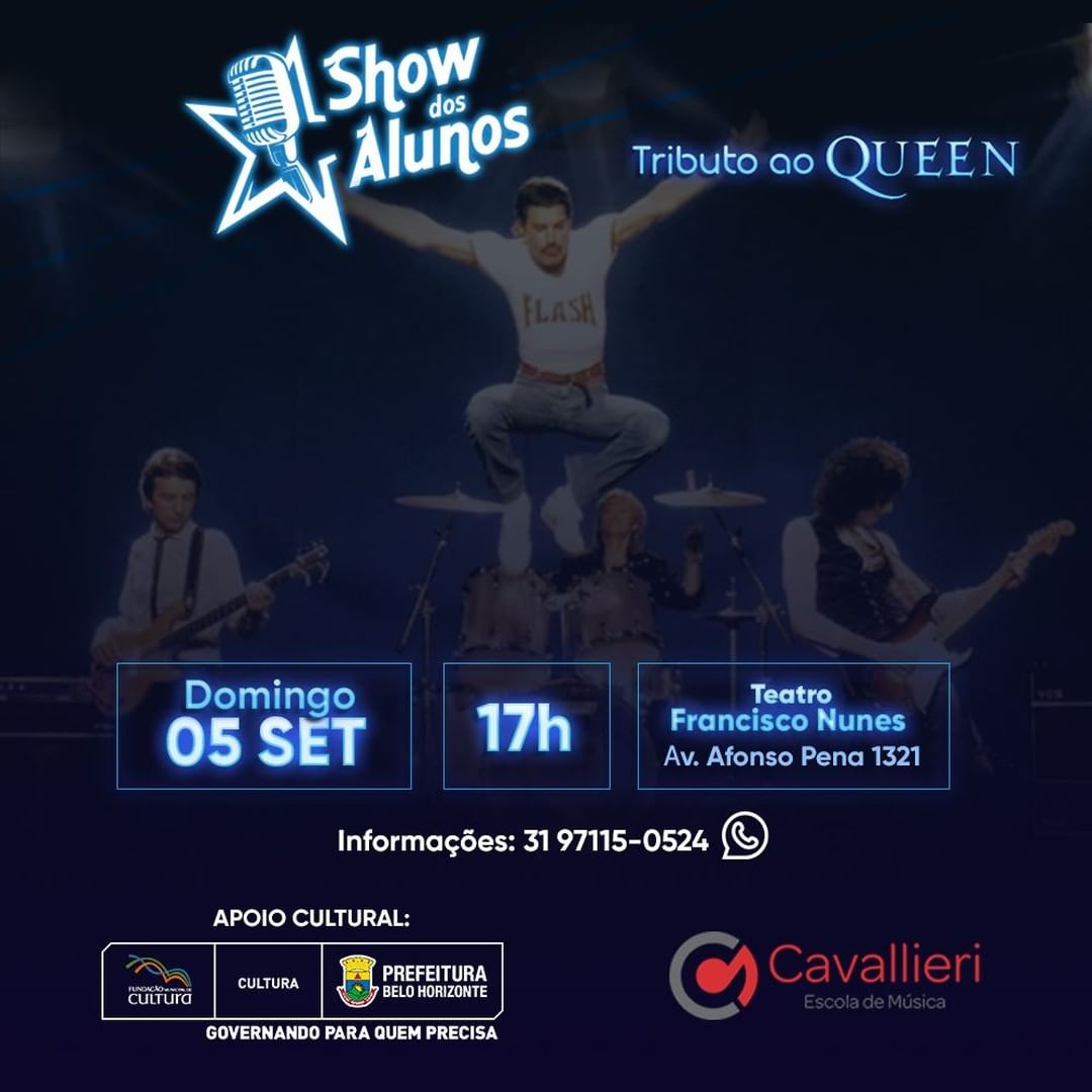 Show dos Alunos Cavallieri - Tributo ao Queen 