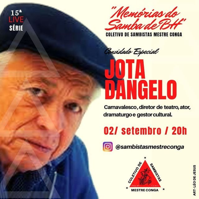 Live Série "Memórias do Samba de BH" com Jota Dangelo