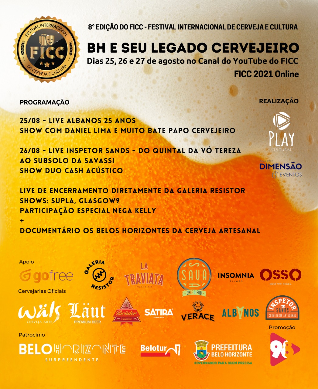 8ª Edição FICC "Festival Internacional de Cerveja e Cultura"