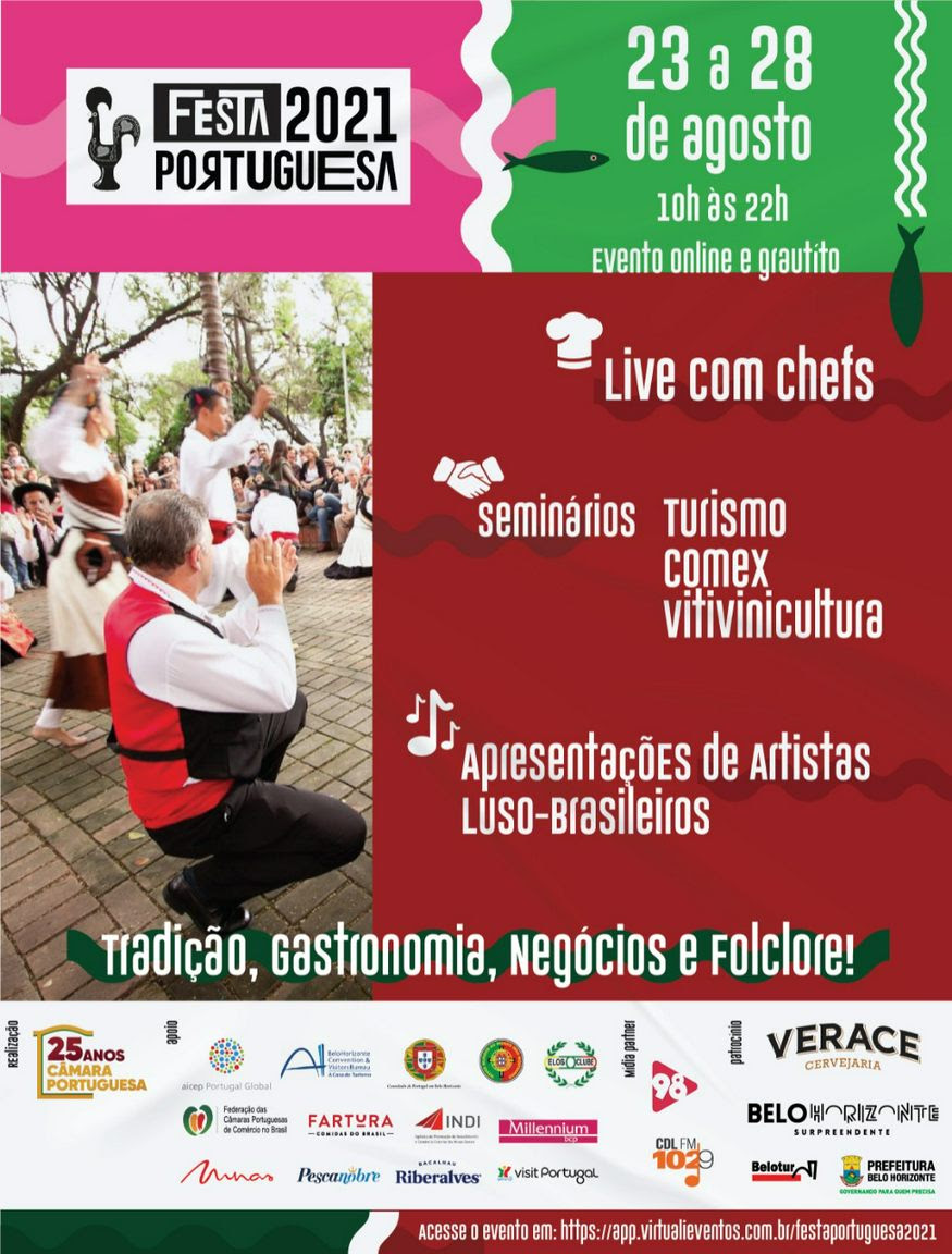 Reprodução: Evento oficial Festa Portuguesa 2021