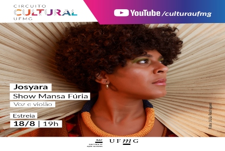 "Mansa Fúria" show virtual de Josyara - Circuito Cultural UFMG #emcasa