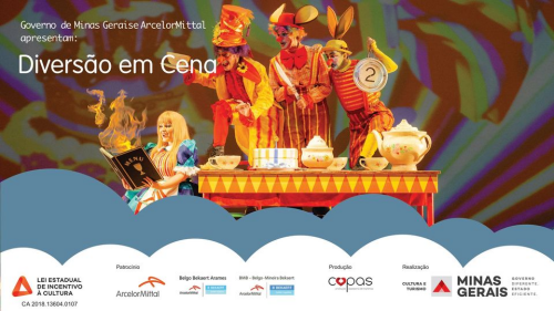 Espetáculo: Alice no País das Maravilhas - Diversão em Cena ArcelorMittal