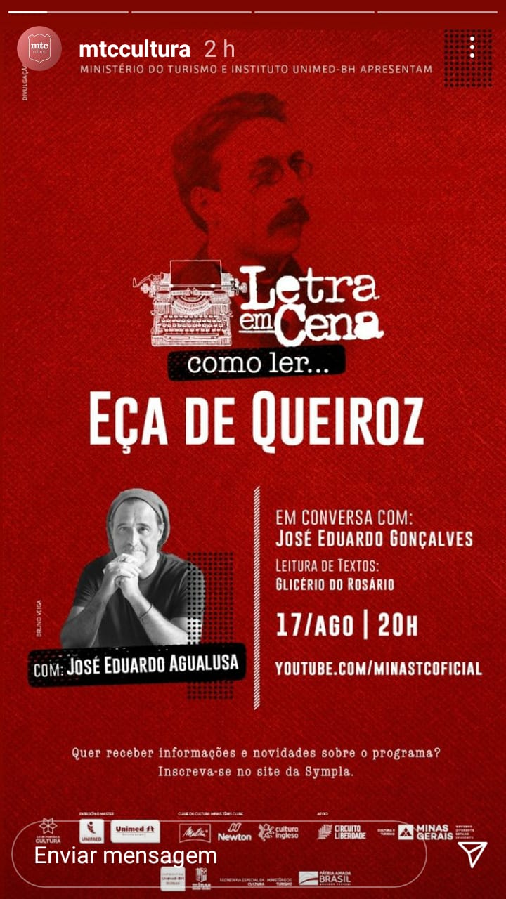 Letra em Cena : Como ler... "Eça de Queiroz" - MTC Cultura