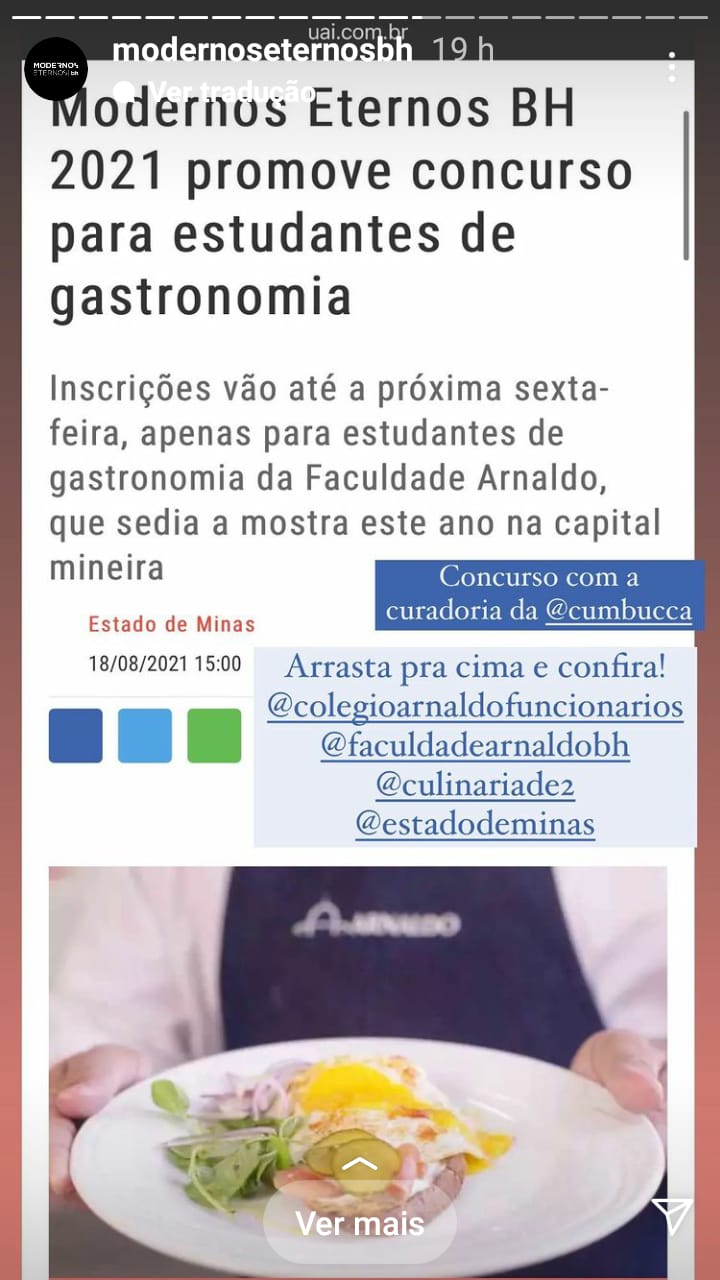 Concurso: Gastronomia Mineira e Transversalidade