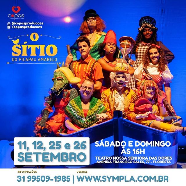 Espetáculo "O Sítio do Pica-pau Amarelo" - Copas Produções Artística