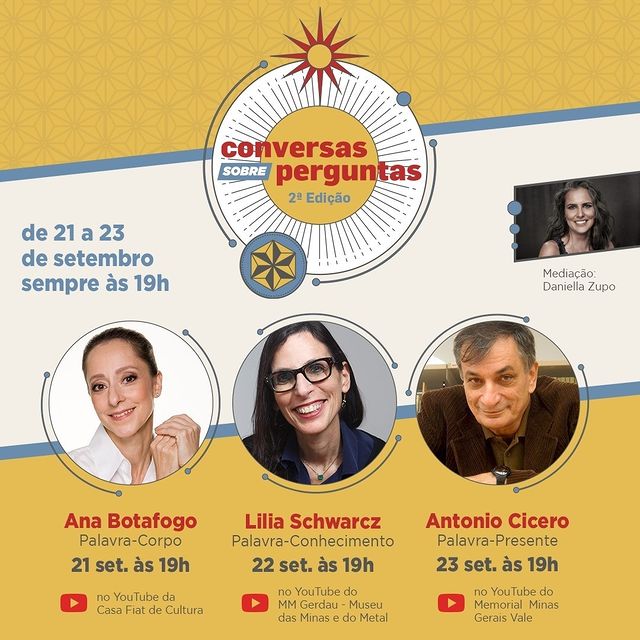 Webinário: Conversas sobre Perguntas 2ª Edição - Casa Fiat de Cultura