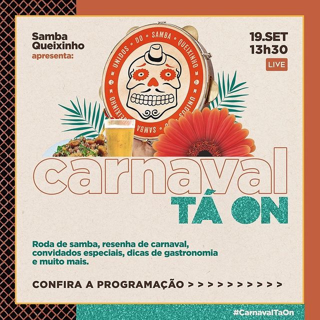 Reprodução: Instagram Carnaval tá On