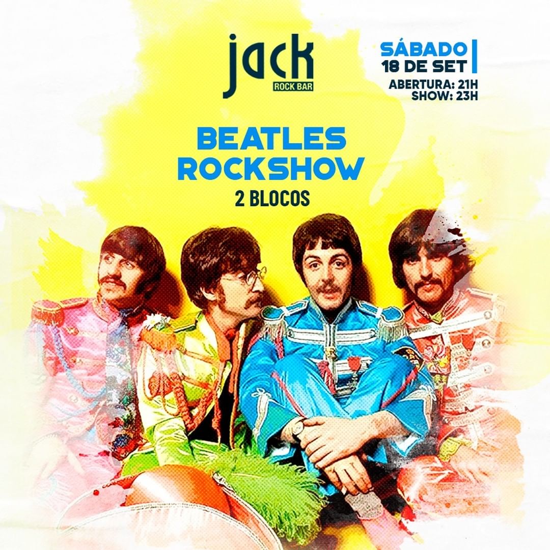 Show Banda Beatles Rockshow - Jack Rock Bar