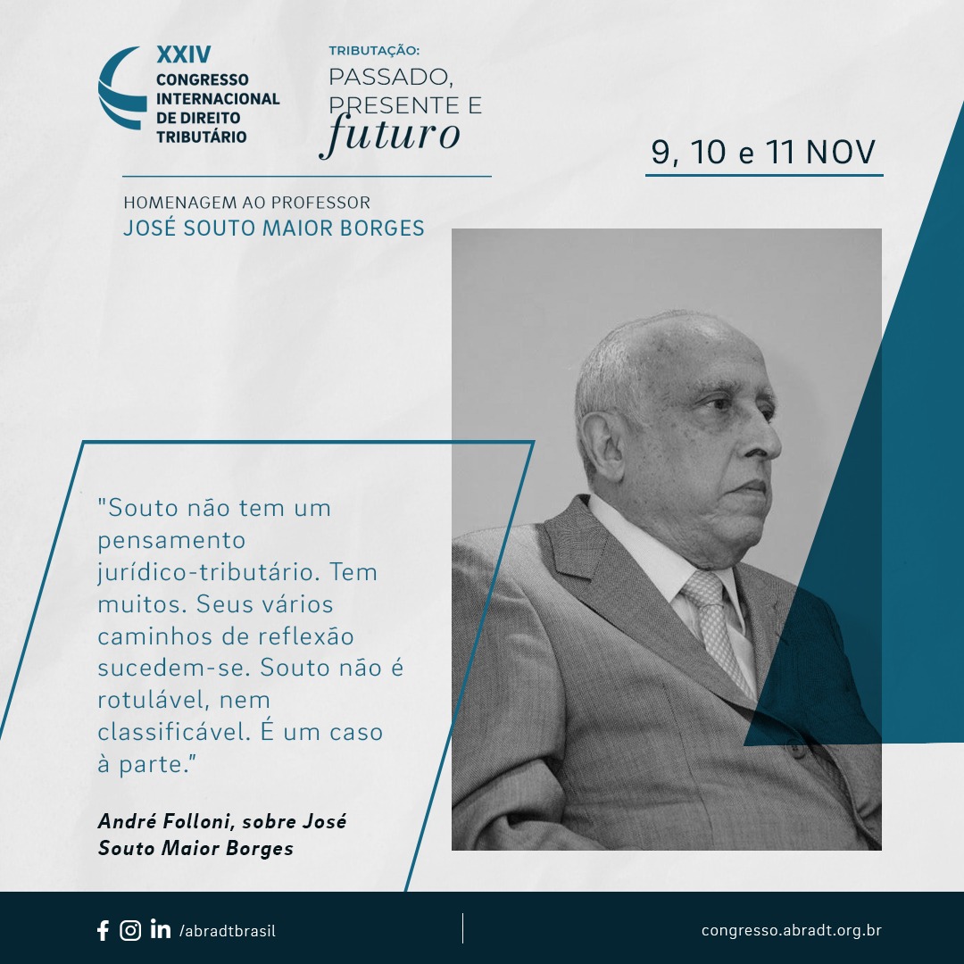 XXIV Congresso Internacional de Direito Tributário 2021 - 100% Online