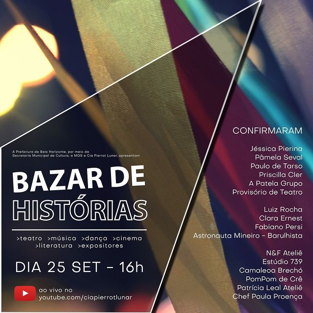 Bazar de Histórias - Espaço Aberto Pierrot Lunar