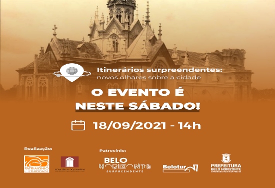 Reprodução oficial Itinerários surpreendentes: Novos olhares sobre a cidade