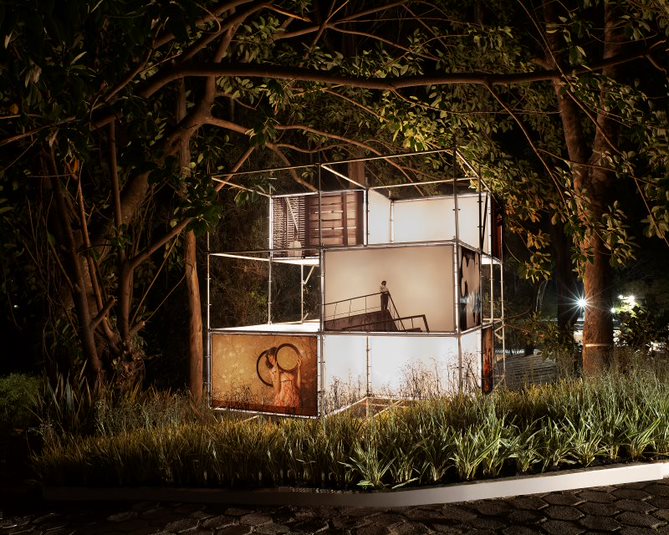 Reprodução/Juliano Arantes Exposição Simbionte - CASACOR