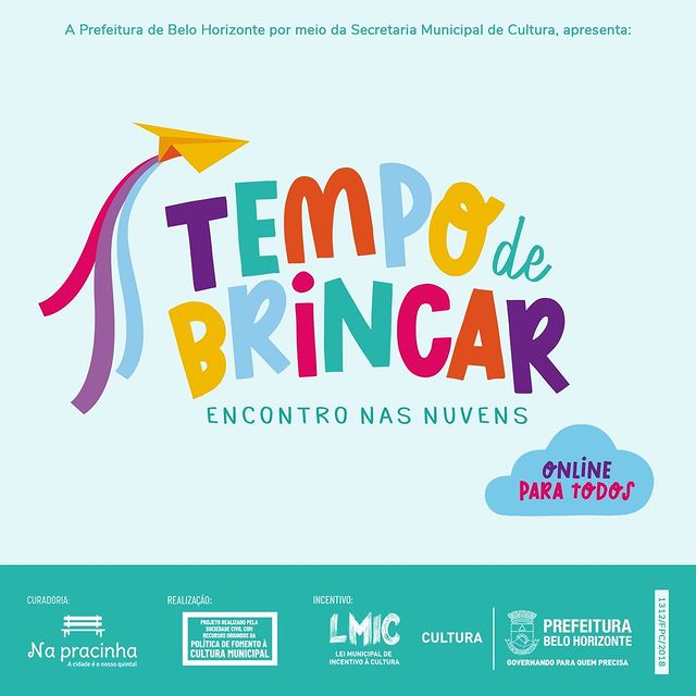 Tempo de Brincar: encontro nas nuvens - Na Pracinha