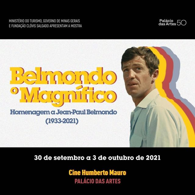 Mostra "Belmondo, o Magnífico" - Cine Humberto Mauro