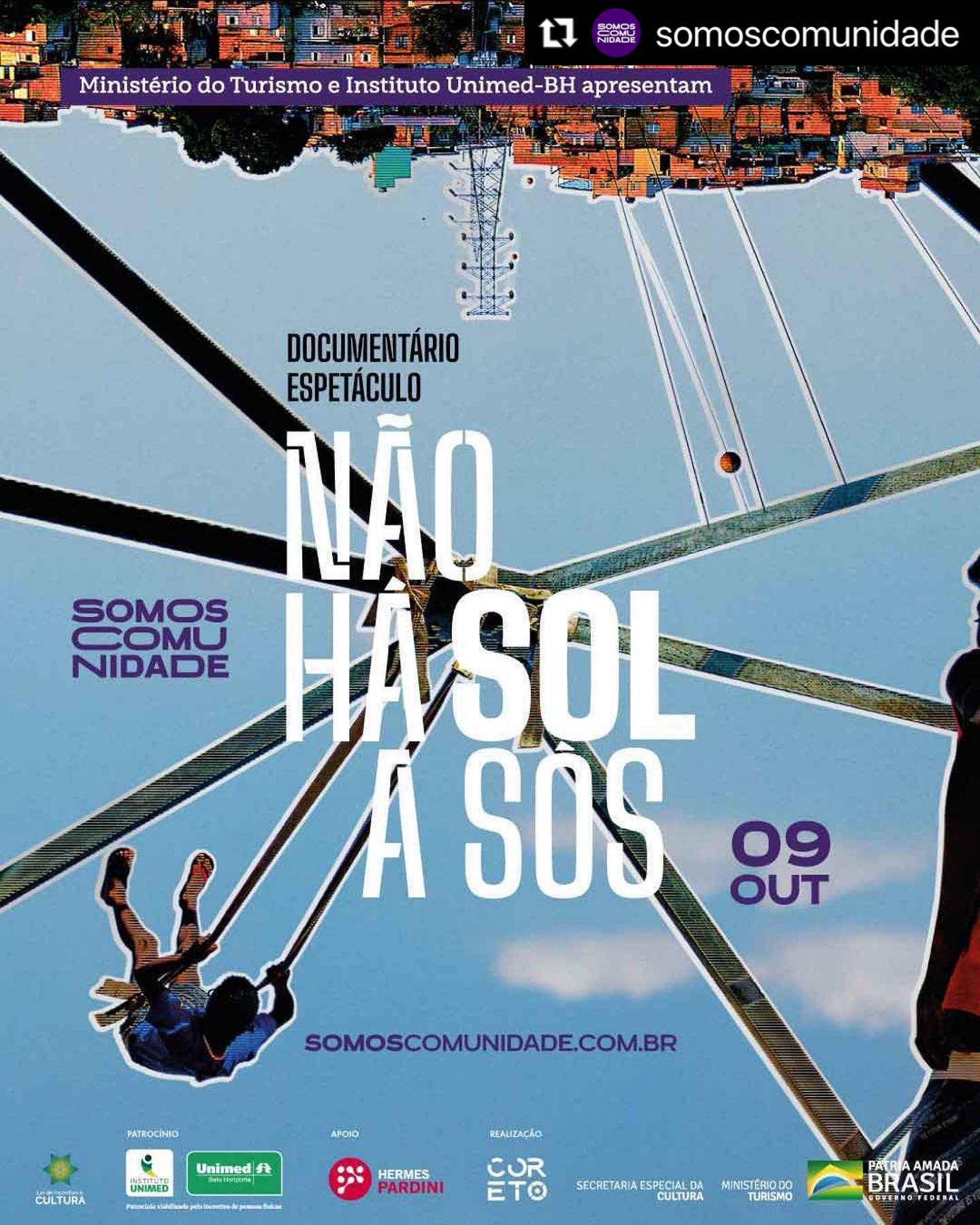 Documentário espetáculo: "Não há sol a sós"