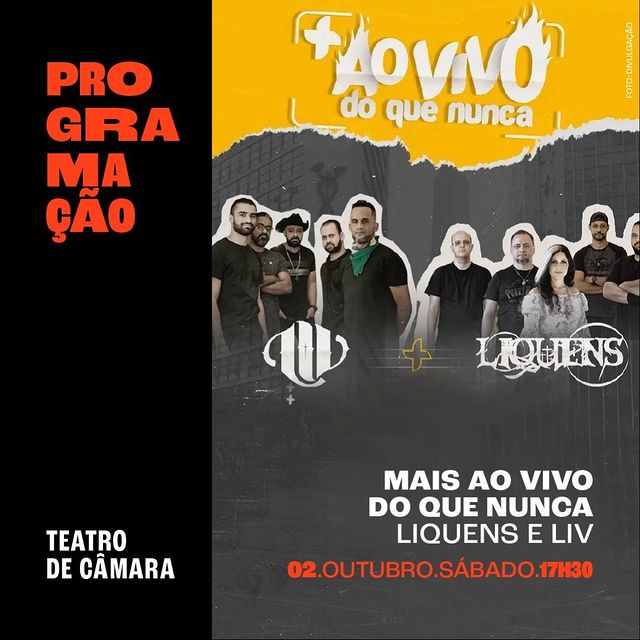 Mais ao vivo do que nunca - Cine Theatro Brasil Vallourec