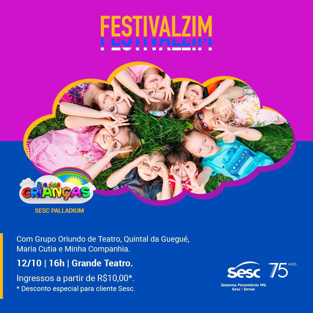 Reprodução: Instagram Festivalzim - Sesc Palladium