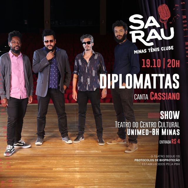 Show: Diplomattas - Sarau Minas Tênis Clube