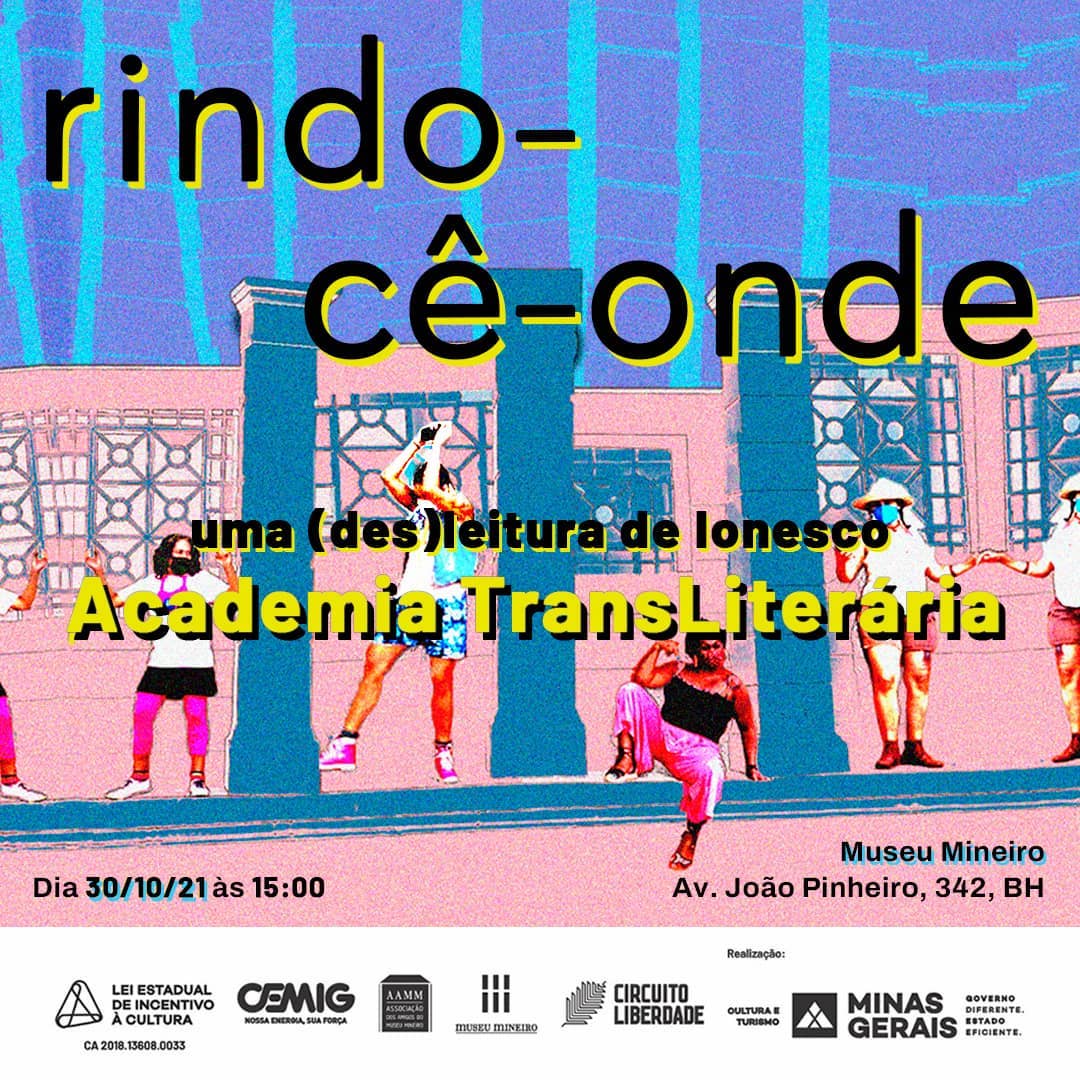 Divulgação/Instagram Ação “Rindo-cê-onde” - Museu Mineiro