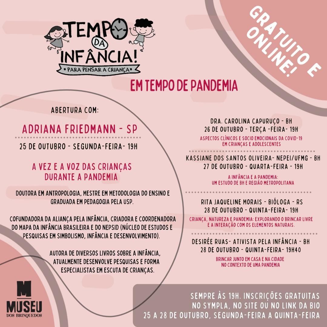 Tempo da Infância: Para pensar a criança - Museu dos Brinquedos