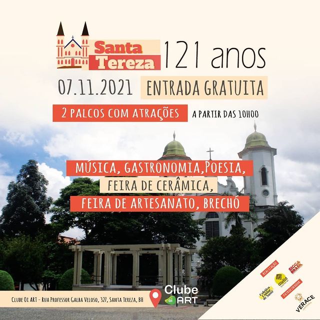 121 Anos - Bairro santa Tereza