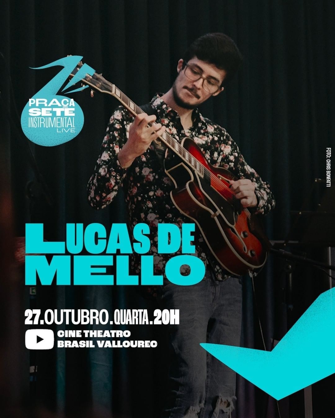 Praça Sete Instrumental: Lucas de Mello - Cine Theatro Brasil 