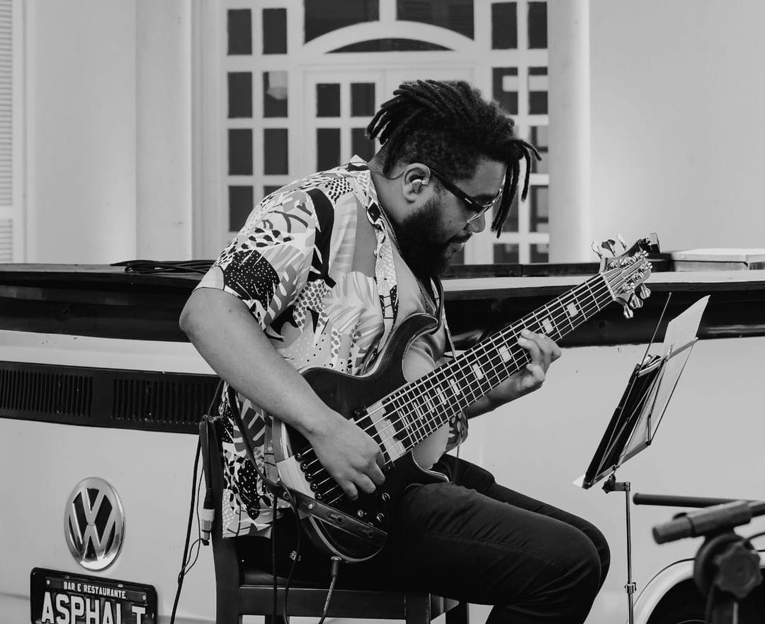 O musicista Acauã Ranne 