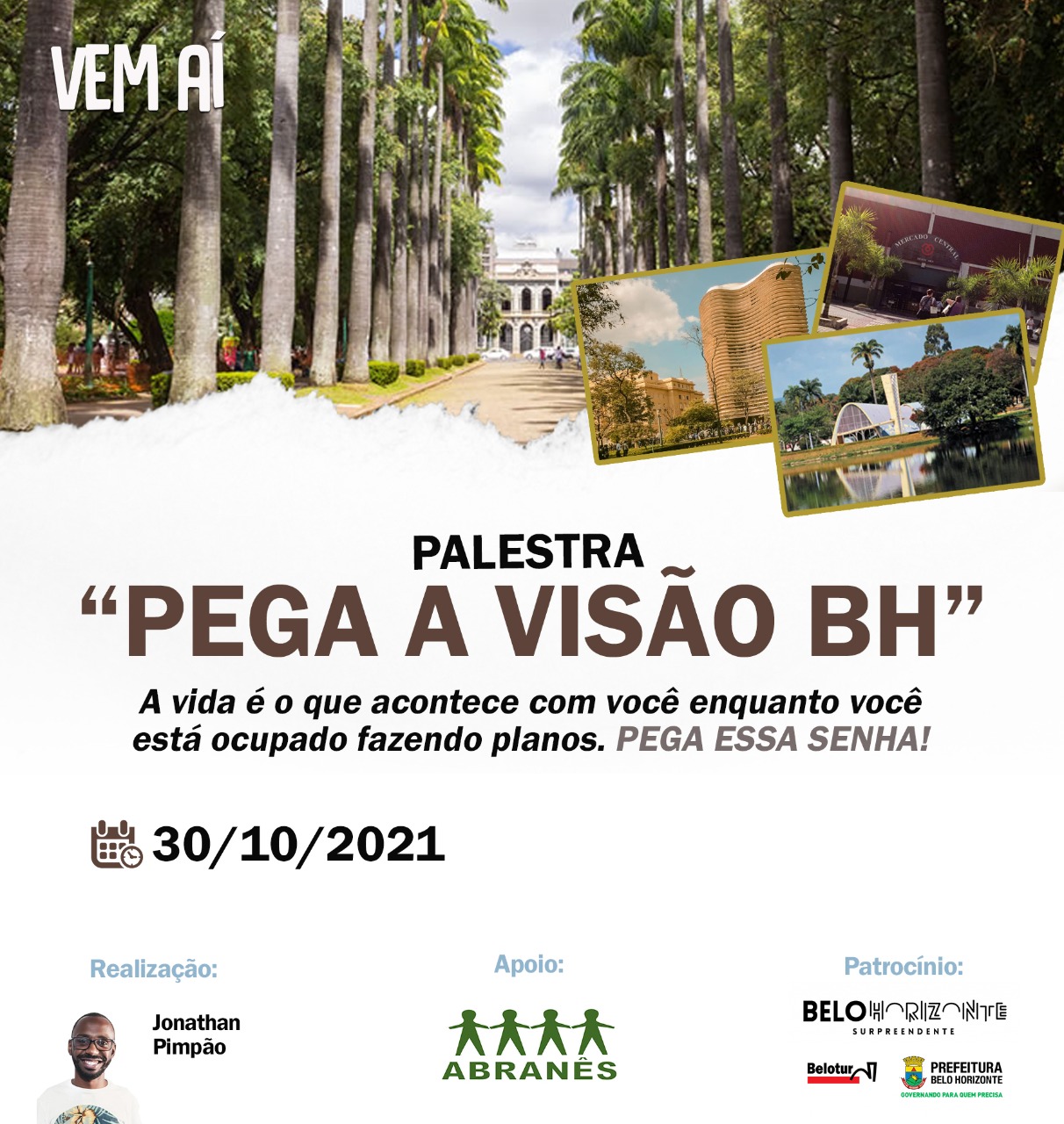 Palestra: Pega a Visão
