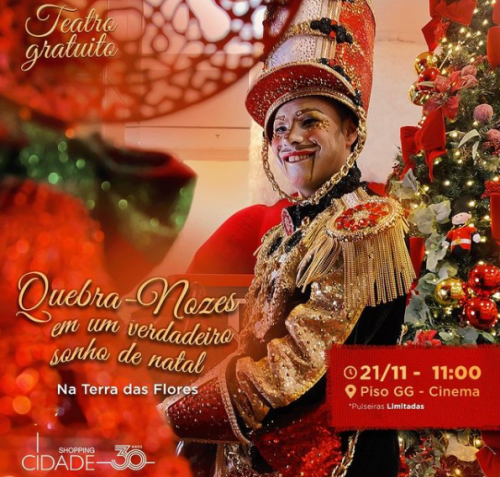 Natal do Quebra Nozes Shopping Cidade