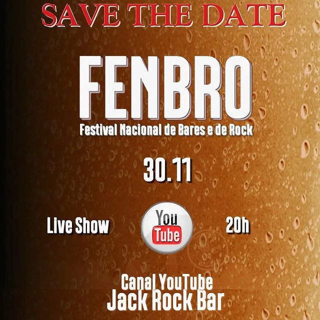 Reprodução Instagram FENBRO - Festival Nacional de Bares e do Rock