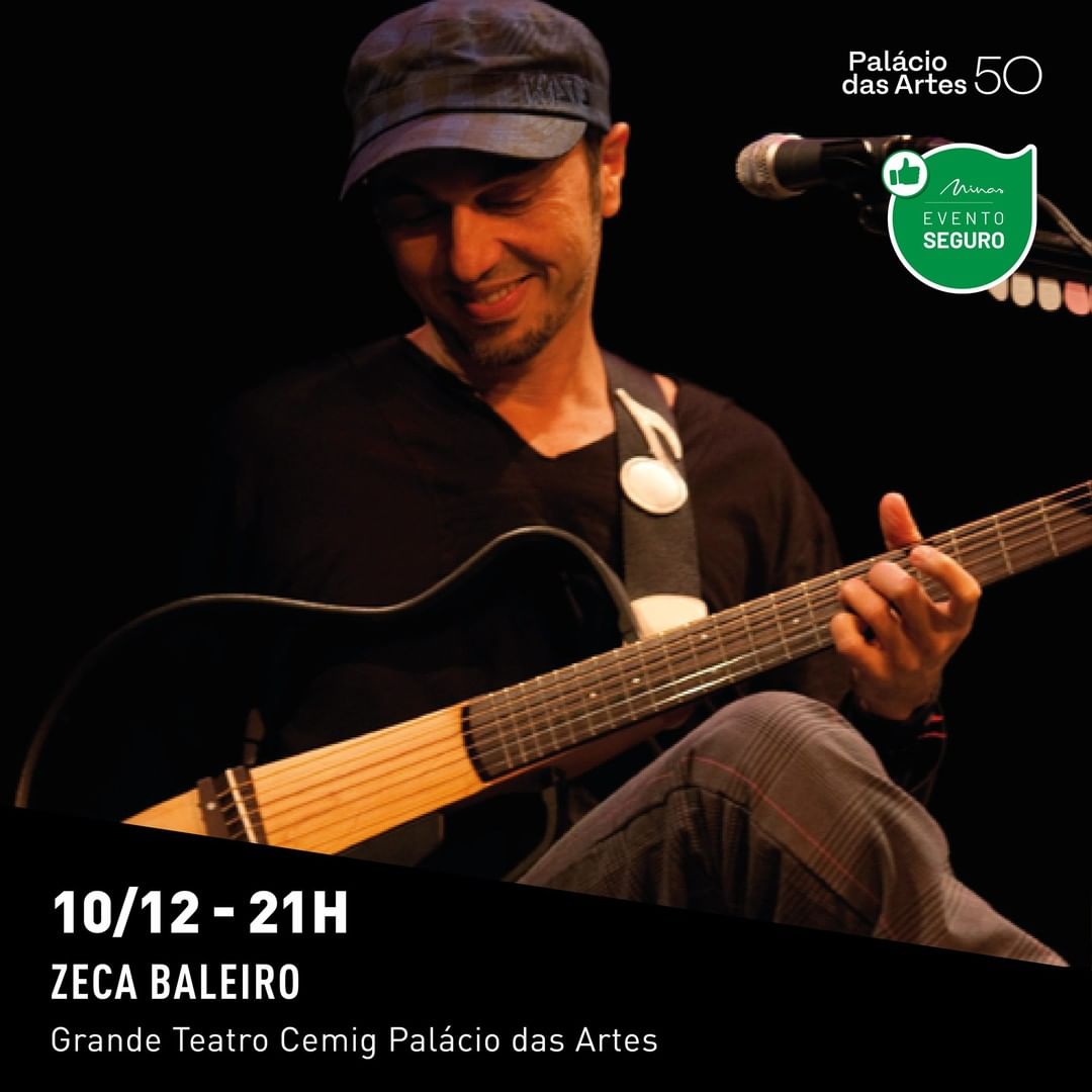 Show: Zeca Baleiro - Palácio das Artes
