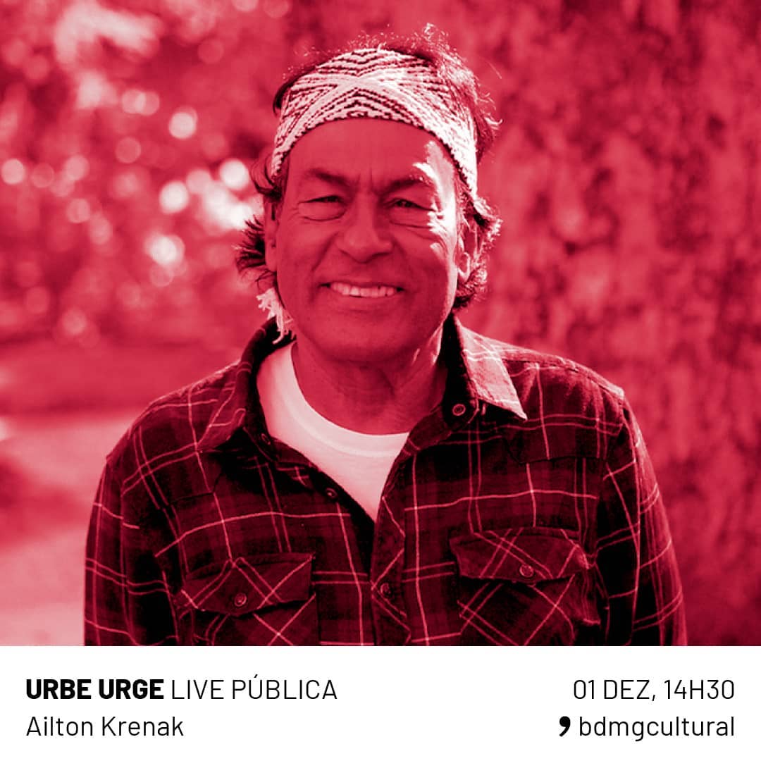 URBE URGE: Live pública com Ailton Krenak - BDMG Cultural