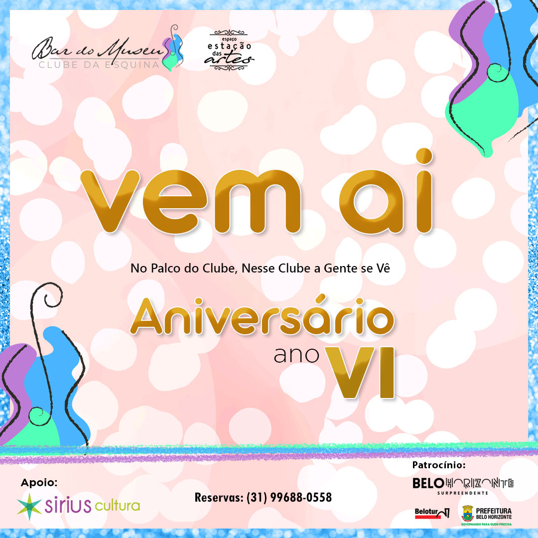 Aniversário Bar do Museu Ano VI