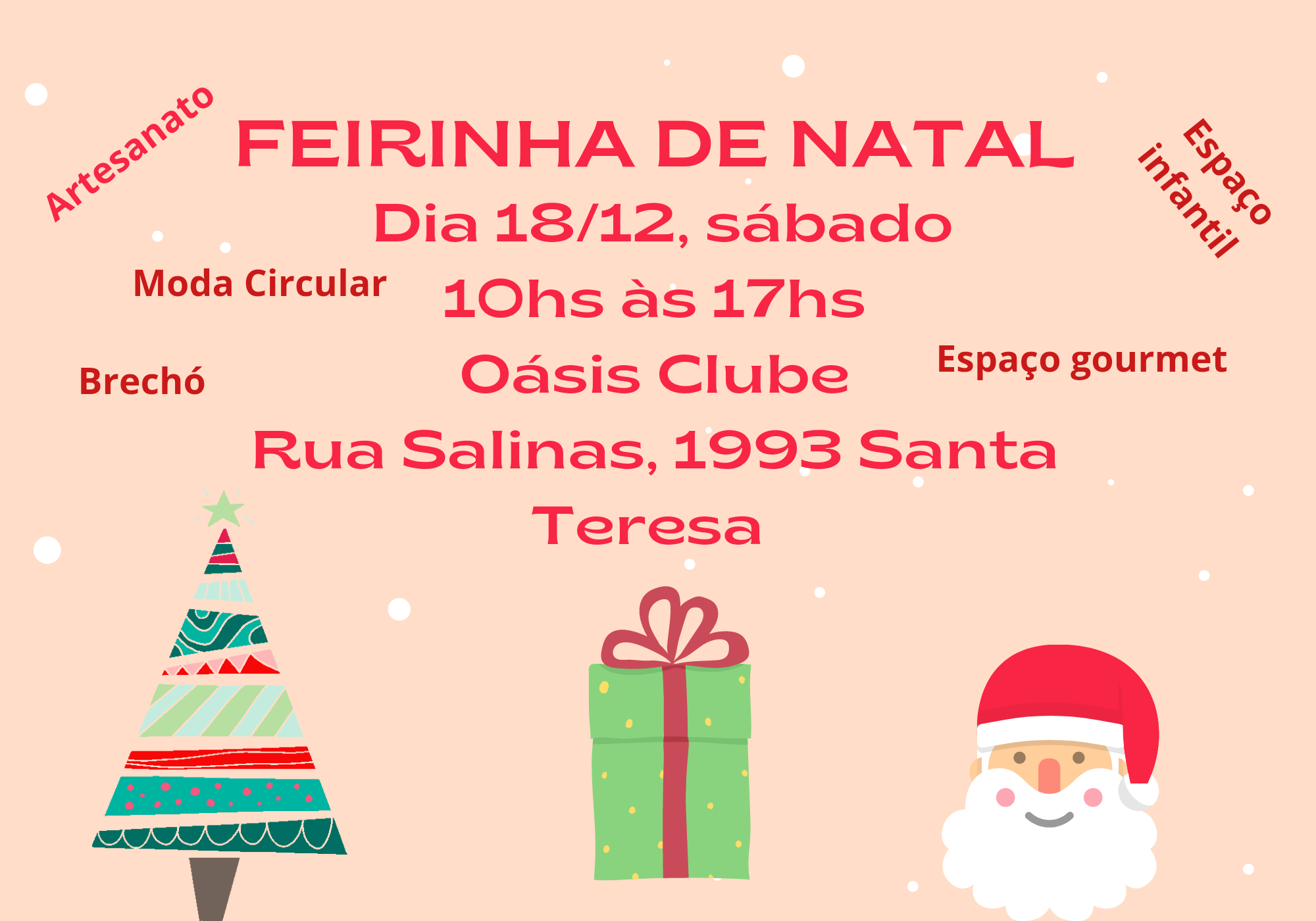 Feirinha de Natal de Santa Teresa