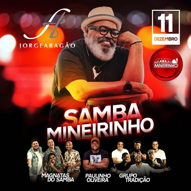 Show: Jorge Aragão, o “poeta do samba” - Feira do Mineirinho