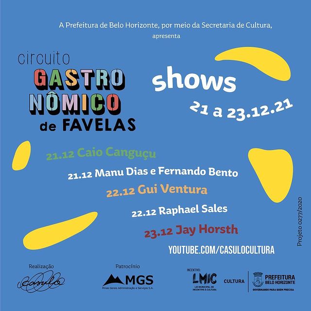 Reprodução Instagram Circuito Gastronômico de Favelas