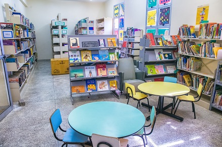 Biblioteca do Centro Cultural Vila Fátima 