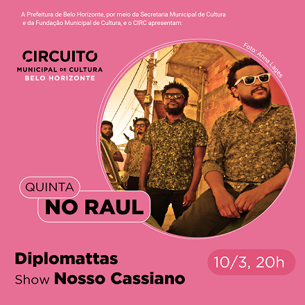 banner de divulgação do espetáculo 