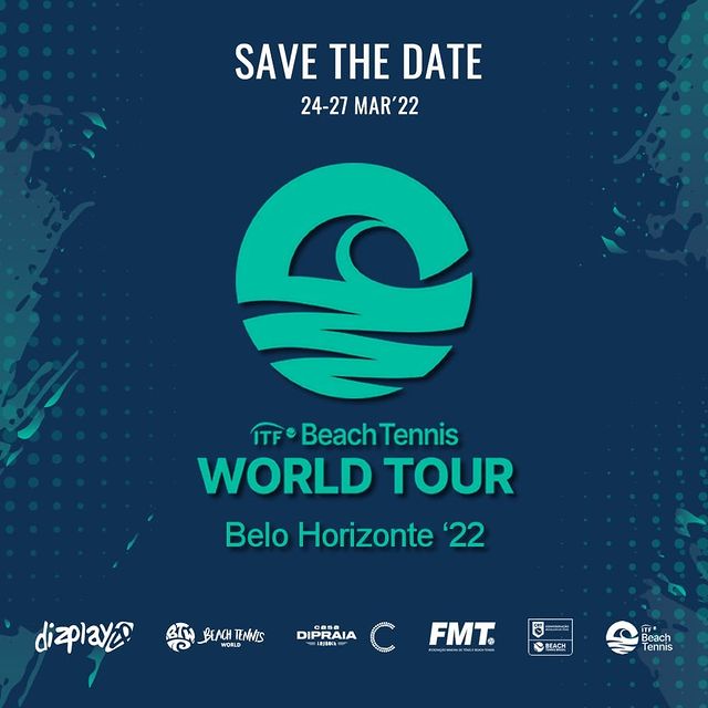 Reprodução Instagram evento ITF World Tour BH 2022 - Etapa do Circuito Mundial de Beach Tennis