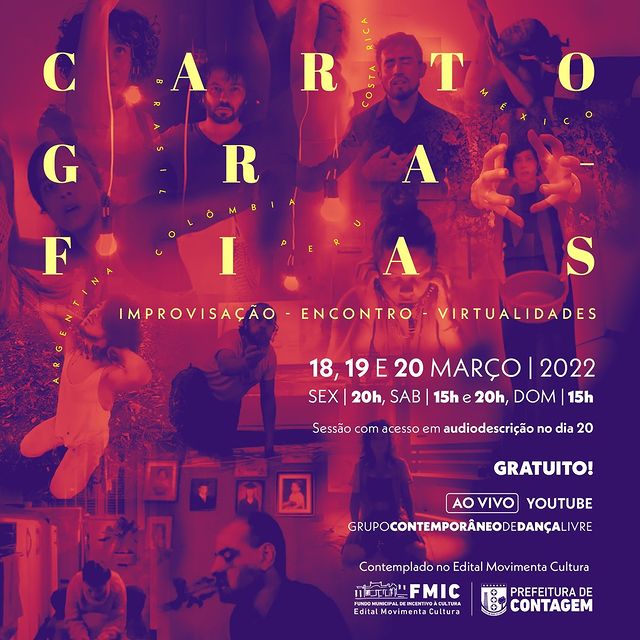  Espetáculo: “Cartografias” - Grupo Contemporâneo de Dança Livre