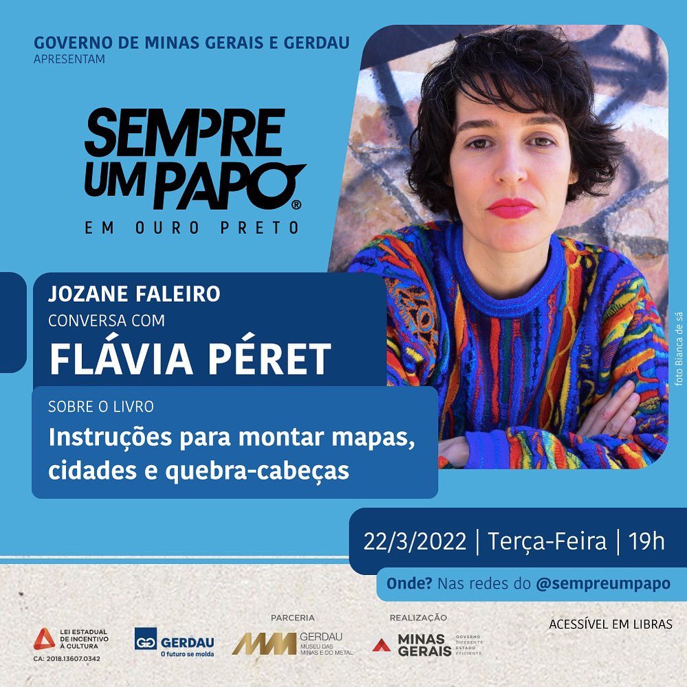 Sempre Um Papo recebe Flávia Péret