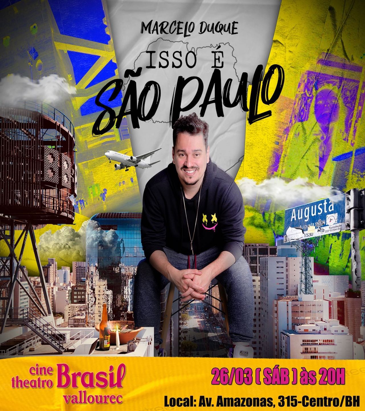 Stand Up: "Isso é São Paulo" com Marcelo Duque