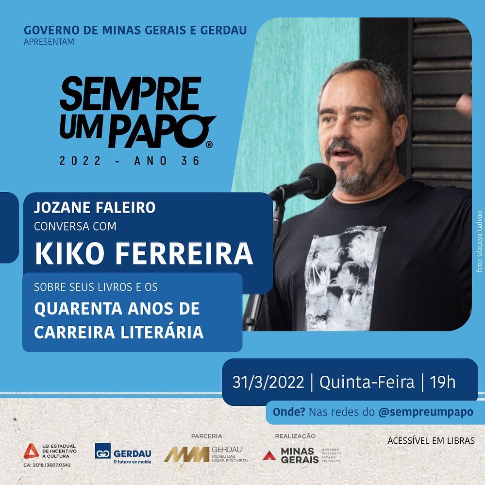 Sempre Um Papo recebe Kiko Ferreira 